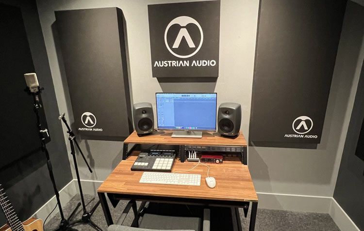 Austrian Audio Sponsored Production Room