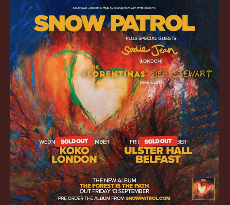 icmp Bea Stewart and Snow Patrol - Poster